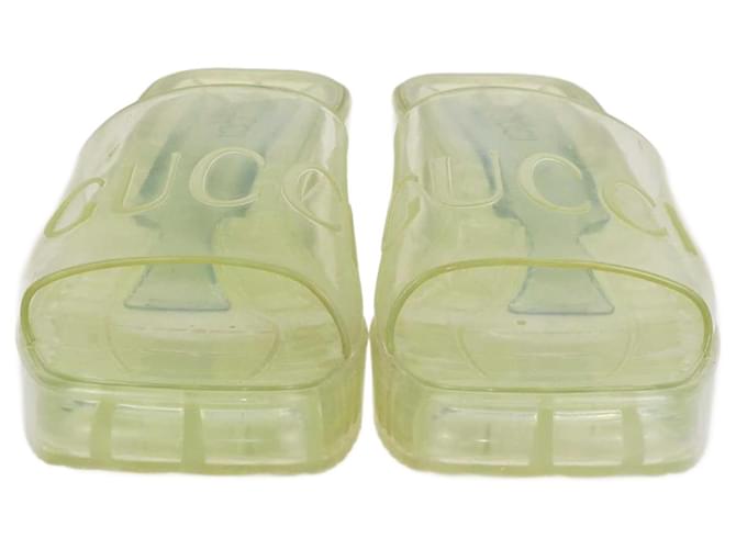 Gucci Transparent Block Heel Slide Sandals Cloth  ref.1348759