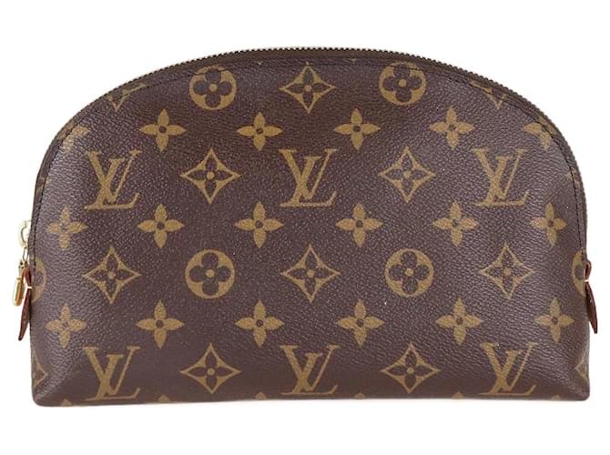 Bolsa cosmética Louis Vuitton Monogram Mm Couro  ref.1348766