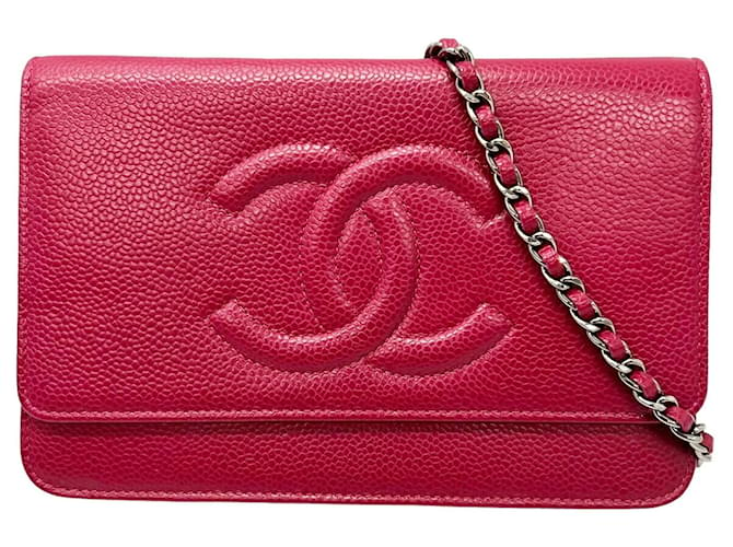 Chanel Wallet on Chain Leather  ref.1348866