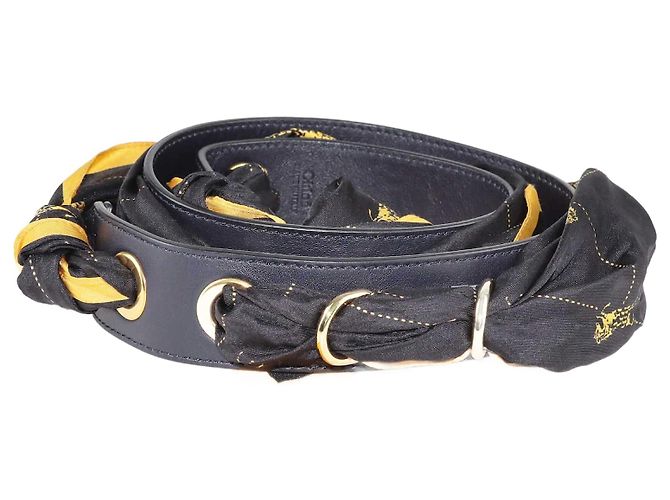 Chloé Sciarpe CHLOE T. Seta Blu