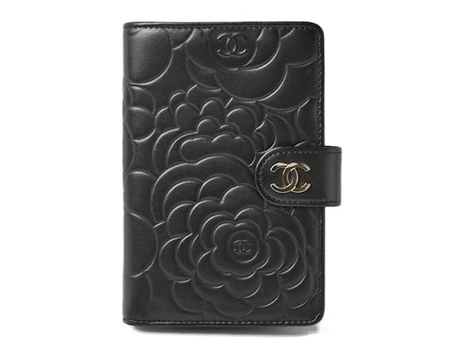 Timeless Chanel Camellia Black Leather  ref.1349171