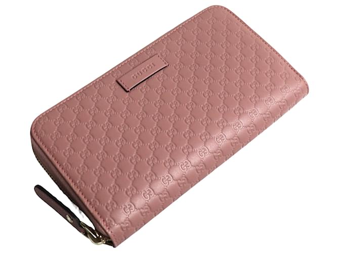 Gucci Micro Guccissima Pink Leather  ref.1349271