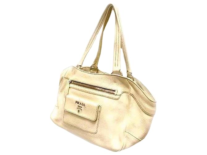 Prada Beige Pelle  ref.1349279