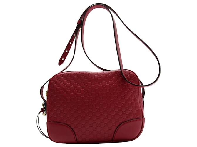 Gucci Micro Guccissima Red Leather  ref.1349286