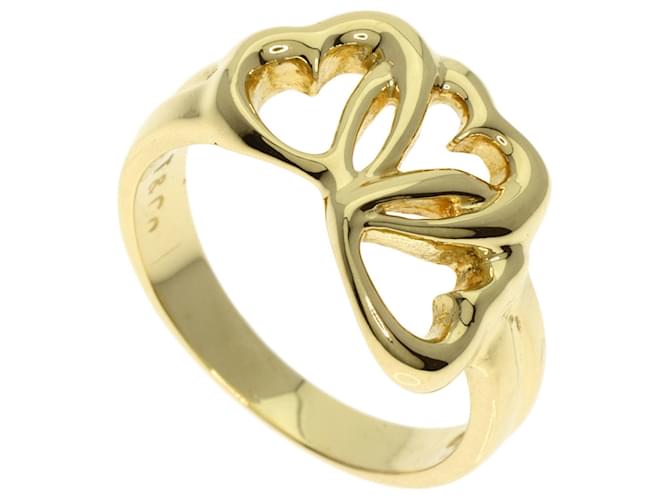 Coração amoroso da Tiffany & Co Dourado Ouro amarelo  ref.1349303