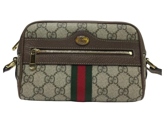 Gucci Ophidia Beige Lienzo  ref.1349330