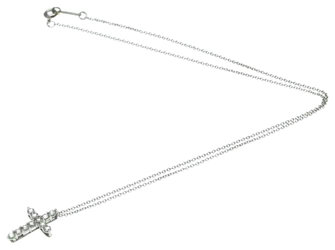 Tiffany & Co. Croix Argento Platino  ref.1349335