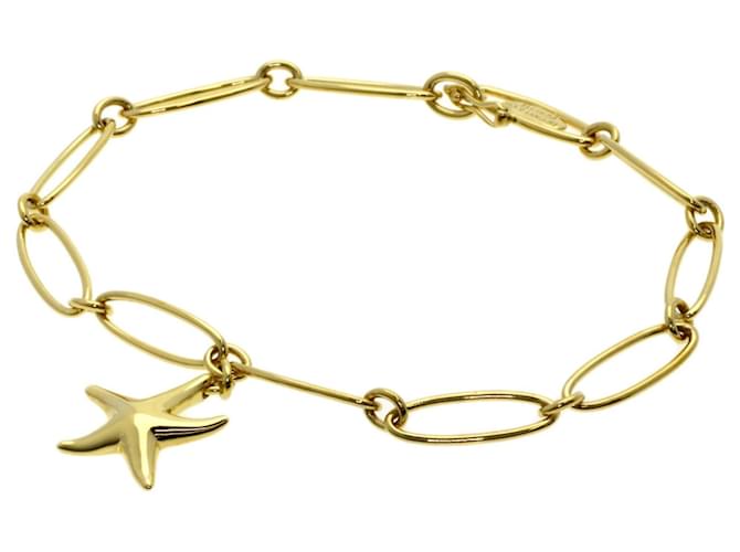 Tiffany & Co Étoile de mer Or jaune Doré  ref.1349353