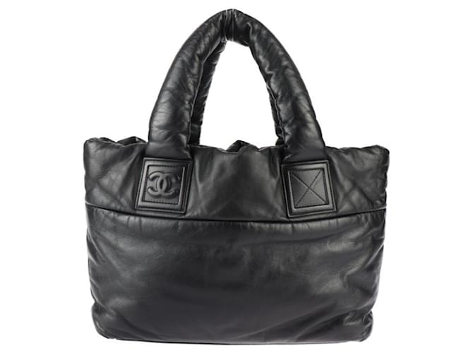 Chanel COCO COCOON Black Leather  ref.1349511