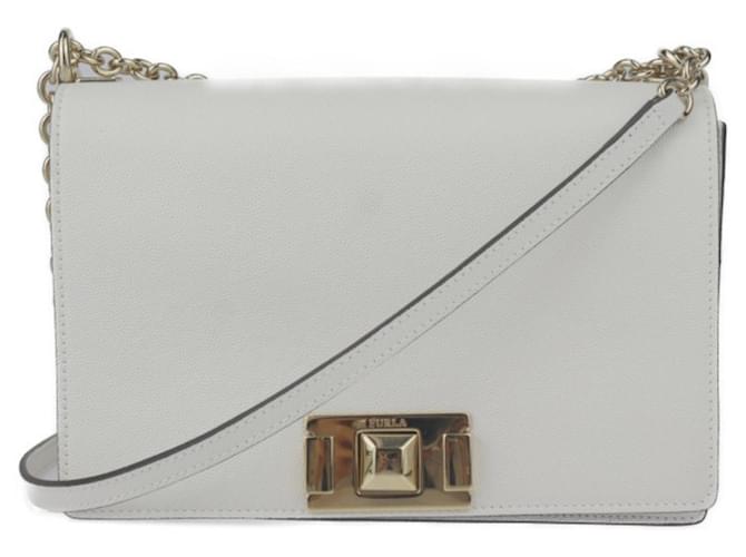 ortefeuille Furla Cuir Blanc  ref.1349563