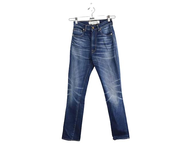 Golden Goose Jeans slim in cotone Blu  ref.1349585