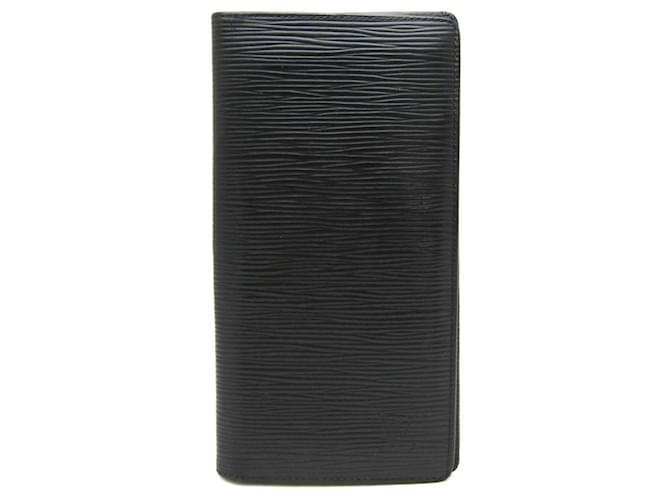 Louis Vuitton Brazza Black Leather  ref.1349762