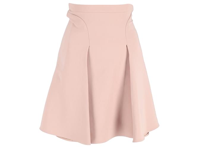 Miu Miu A-Line Skirt in Pink Viscose Cellulose fibre  ref.1349851