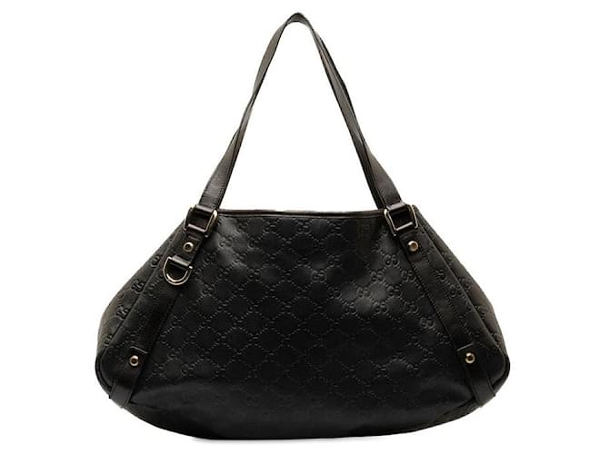 Borsa a tracolla Gucci Guccissima Abbey in pelle 130736 in buone condizioni  ref.1349915