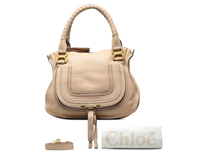 Chloé Chloe Leather Marcie Handle Bag Sac cabas en cuir en bon état  ref.1349930