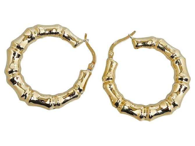 & Other Stories Other 18K Creole Bamboo Earrings  Metal Earrings in Excellent condition  ref.1349950