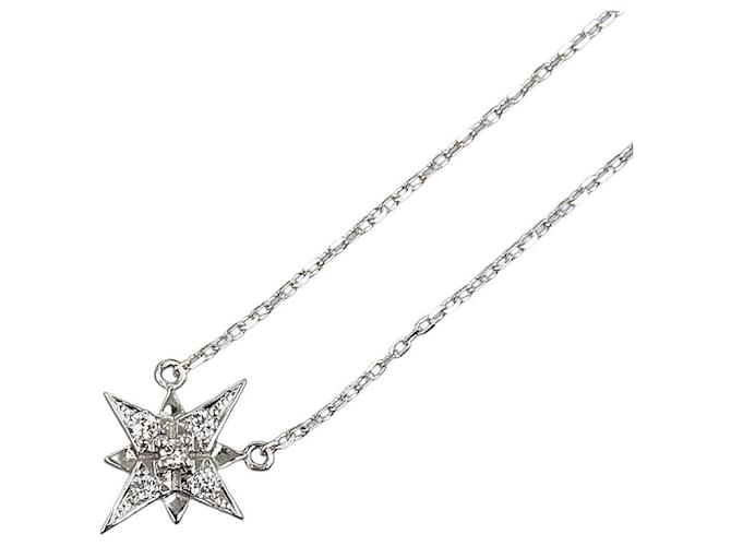 & Other Stories Other 18k Gold Diamond Star Pendant Necklace Metal Necklace in Excellent condition  ref.1350092