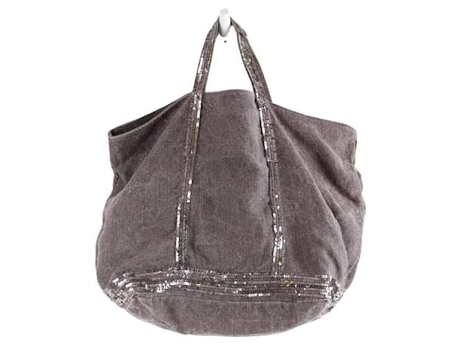 Vanessa Bruno Cotton Tote Grey  ref.1350327