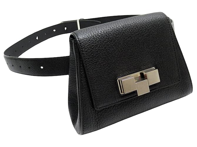 Bottega Veneta Black Leather  ref.1350376