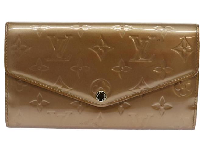 Louis Vuitton Sarah Marrone Pelle verniciata  ref.1350428