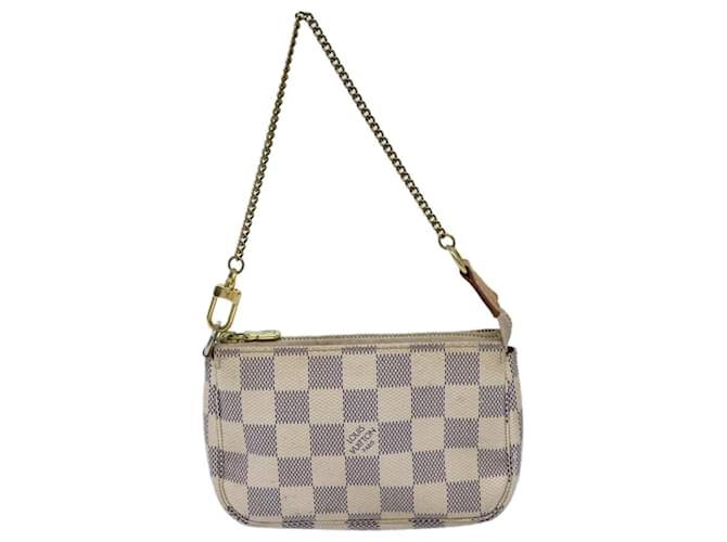 Louis Vuitton Pochette Accessoires Beige Cloth  ref.1350438