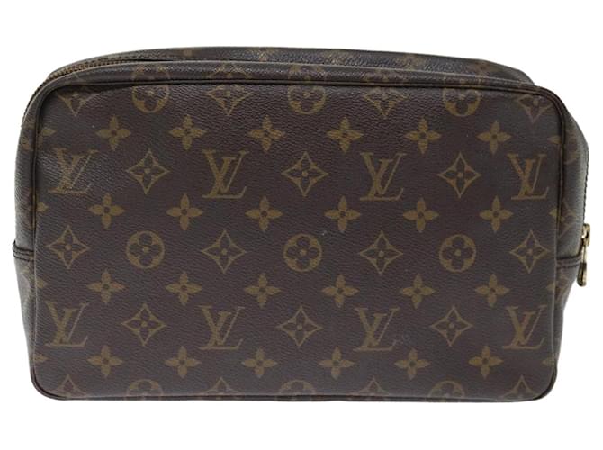 Louis Vuitton Trousse de Toilette Marrone Tela  ref.1350444