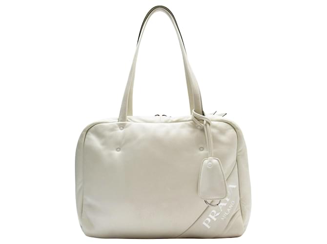 Prada Saffiano White Leather  ref.1350661