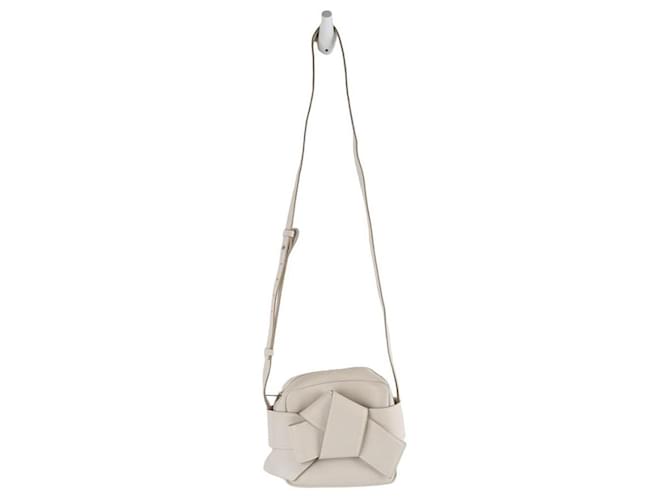 Acne Bandoulière en cuir Beige  ref.1350745