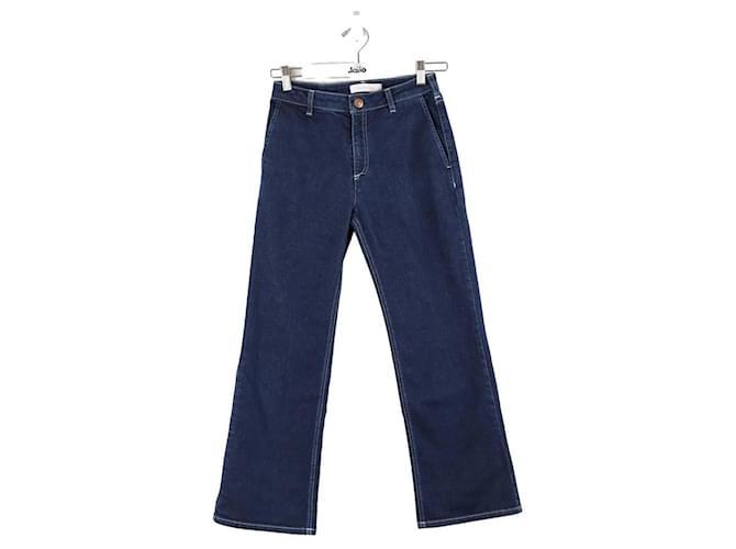 See by Chloé Jeans dritti in cotone Blu  ref.1350751