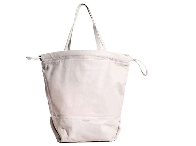 SAINT LAURENT  Handbags T.  leather White  ref.1350795