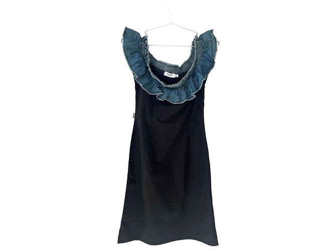 Vestido Moschino de algodón y denim