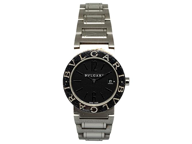 Bulgari Silver Bvlgari Quartz Stainless Steel Bvlgari Bvlgari Watch Silvery  ref.1350968