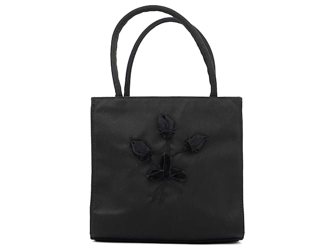 PRADA Totes Synthetic Black tessuto  ref.1351257