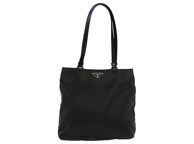 Tote Prada Tessuto Cachi Sintetico  ref.1351313