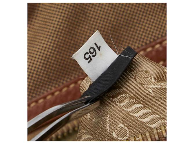 Prada Logo Jacquard Brown Cloth  ref.1351351