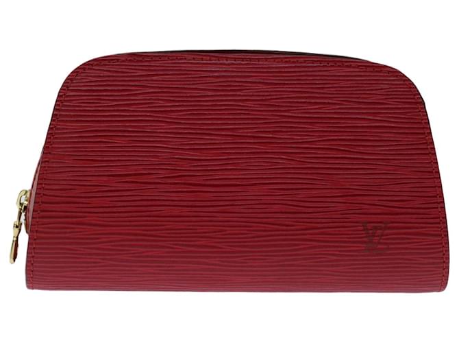 Louis Vuitton Dauphine Red Leather  ref.1351370