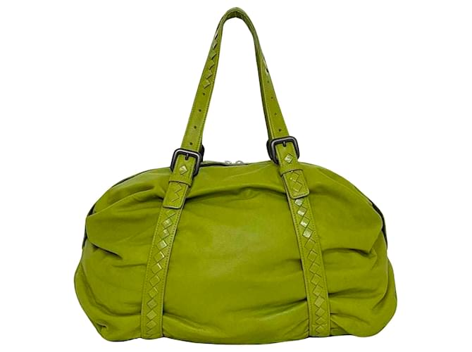 Spinnaker Bottega Veneta Verde Cuero  ref.1351446