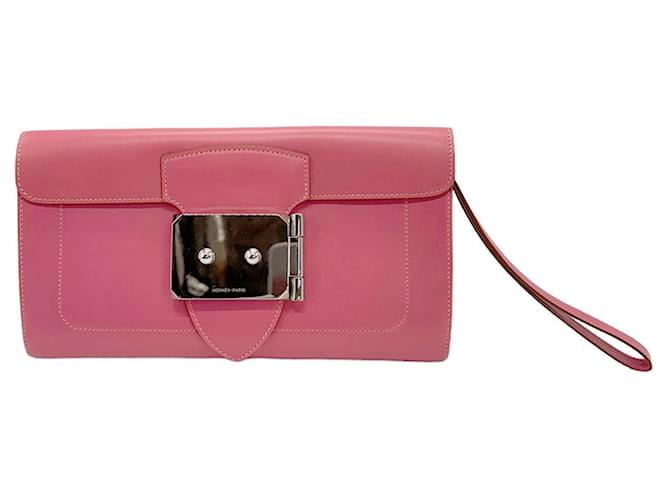 Hermès Hermes Goodlock Rosa Pelle  ref.1351519