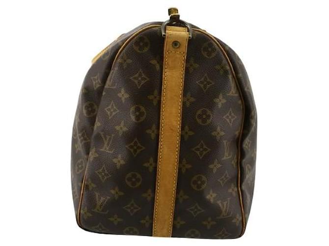 Louis Vuitton Keepall Bandouliere 50 Brown Cloth  ref.1351522