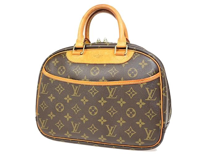 Louis Vuitton Trouville Brown Cloth  ref.1351531