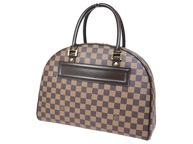 Louis Vuitton Nolita Castaño Lienzo  ref.1351549