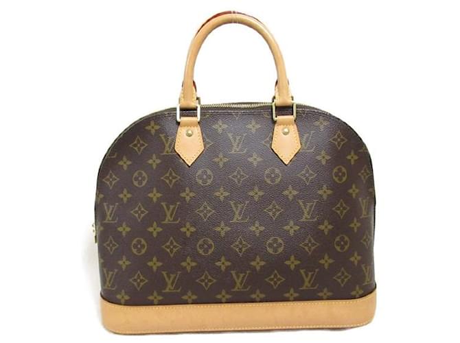 Louis Vuitton Bolsa de lona Alma M51130 Em uma boa condição  ref.1351753