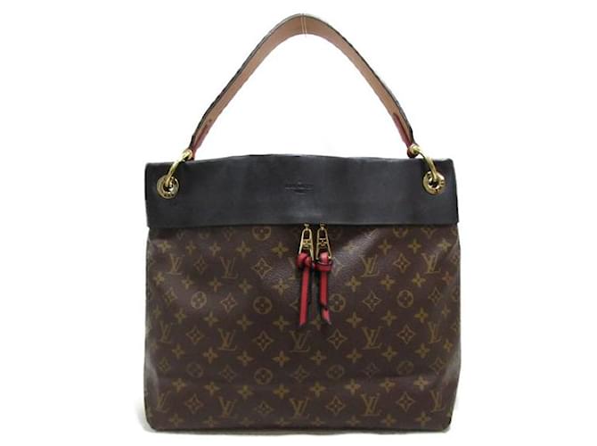 Louis Vuitton Tuileries Hobo Canvas Shoulder Bag M43154 in good condition Cloth  ref.1351754