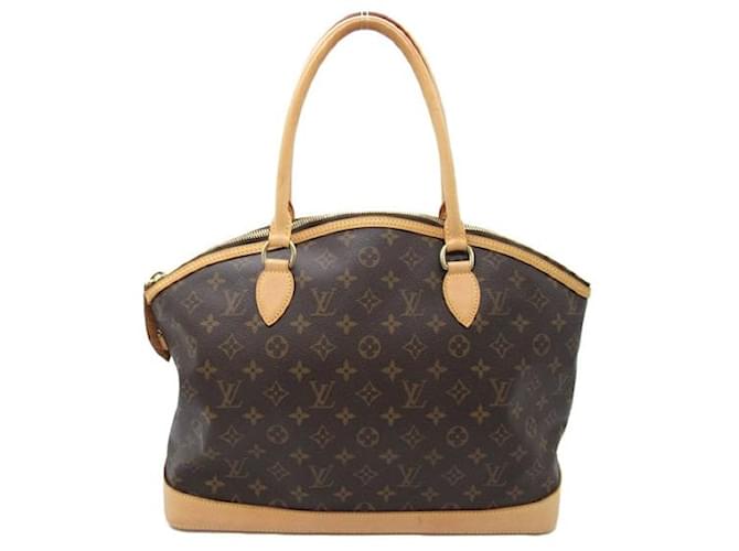 Louis Vuitton Lockit Horizontal Canvas Handbag M40104 in good condition Cloth  ref.1351758