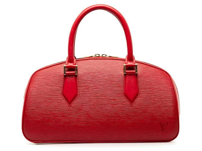 Sac à main en cuir Epi Jasmine Louis Vuitton M52087 en très bon état Rouge  ref.1351768