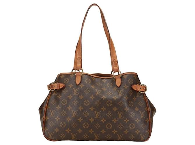 Louis Vuitton Batignolles Horizontal Canvas Tote Bag M51154 in fair condition Cloth  ref.1351774