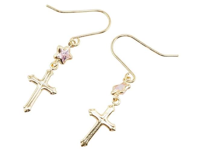 & Other Stories Other 18K Cross Dangle Earrings Metal Earrings in Good condition  ref.1351783