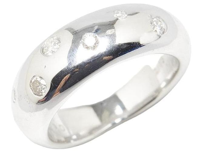 & Other Stories Anello in oro bianco K18WG con diamante per il mignolo in ottime condizioni Argento Metallo  ref.1351788