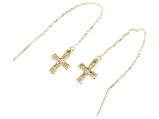 & Other Stories Other 18K Cross Dangle Earrings Metal Earrings in Excellent condition  ref.1351794