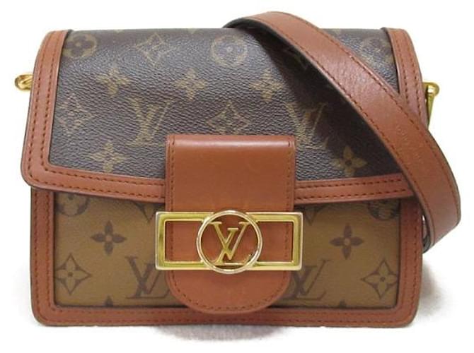 Louis Vuitton Dauphine Mini Canvas Crossbody Bag M44580 in good condition Cloth  ref.1351856